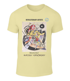 Abstract art at it's finest, short sleeve t-shirt: Wassily Kandinsky - White Dot