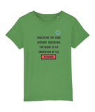 Kids t-shirt - Aristotle on education
