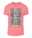 Caricature and quote of humorist Mark Twain - Good Books
