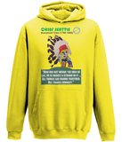 AWD Unisex College Hoodie - Chief Seattle, web of life