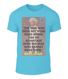Caricature and quote of humorist Mark Twain - Good Books