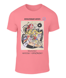 Abstract art at it's finest, short sleeve t-shirt: Wassily Kandinsky - White Dot