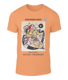 Abstract art at it's finest, short sleeve t-shirt: Wassily Kandinsky - White Dot
