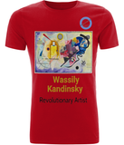 Artistic and stylish t-shirt - Wassily Kandinsky, Jaune Rouge Bleu