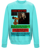 Homage to a genius long sleeve t-shirt - Isaac Newton