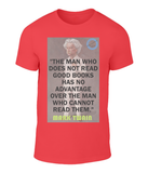 Caricature and quote of humorist Mark Twain - Good Books