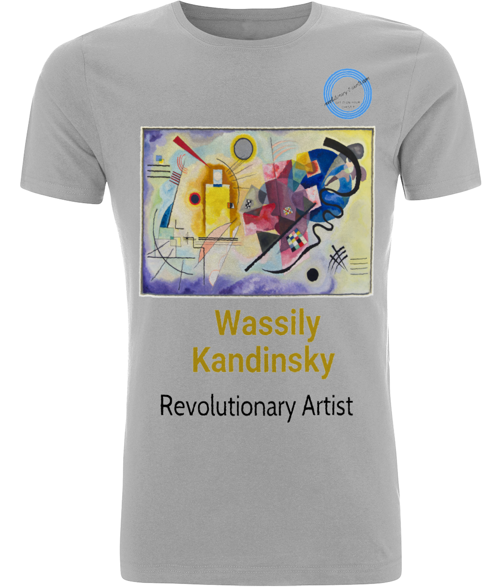 The Mob Wife Yellow-Red-Blue Wassily Kandinsky Art Sweatshirt