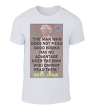 Caricature and quote of humorist Mark Twain - Good Books