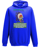 AWD Unisex College Hoodie - Chief Seattle, web of life