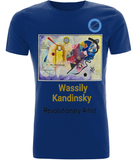 Artistic and stylish t-shirt - Wassily Kandinsky, Jaune Rouge Bleu