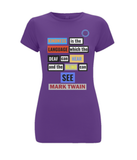 Let's be kind t-shirt - Mark Twain