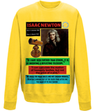Homage to a genius long sleeve t-shirt - Isaac Newton