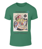 Abstract art at it's finest, short sleeve t-shirt: Wassily Kandinsky - White Dot