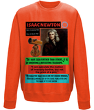 Homage to a genius long sleeve t-shirt - Isaac Newton