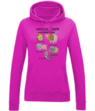 Girlie College Hoodie - Animal Farm (the new breed)