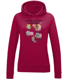Girlie College Hoodie - Animal Farm (the new breed)