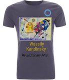 Artistic and stylish t-shirt - Wassily Kandinsky, Jaune Rouge Bleu