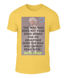 Caricature and quote of humorist Mark Twain - Good Books