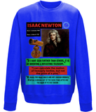 Homage to a genius long sleeve t-shirt - Isaac Newton
