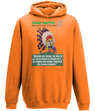 AWD Unisex College Hoodie - Chief Seattle, web of life