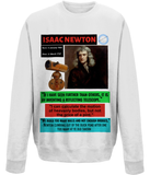 Homage to a genius long sleeve t-shirt - Isaac Newton
