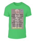 Caricature and quote of humorist Mark Twain - Good Books