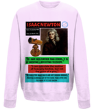 Homage to a genius long sleeve t-shirt - Isaac Newton