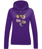 Girlie College Hoodie - Animal Farm (the new breed)