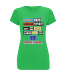 Let's be kind t-shirt - Mark Twain