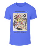 Abstract art at it's finest, short sleeve t-shirt: Wassily Kandinsky - White Dot