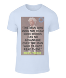 Caricature and quote of humorist Mark Twain - Good Books
