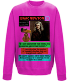 Homage to a genius long sleeve t-shirt - Isaac Newton