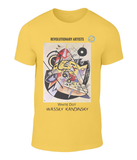 Abstract art at it's finest, short sleeve t-shirt: Wassily Kandinsky - White Dot