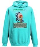 AWD Unisex College Hoodie - Chief Seattle, web of life