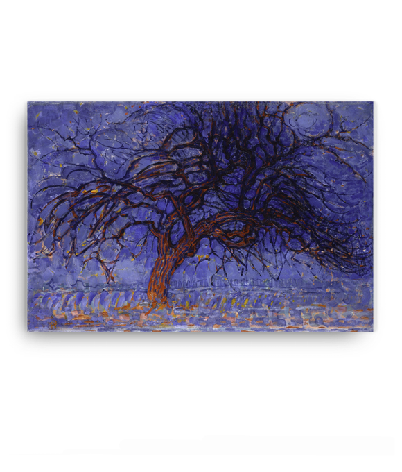 Z Art Evening: The red tree canvas prints