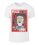 Original and thought provoking t-shirt with a message - Peace and Love